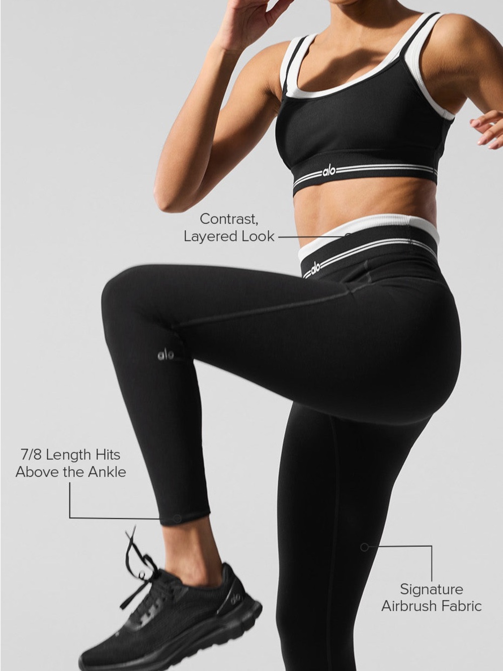 Airbrush High-Waist 7/8 Better Together Legging - New With Tags